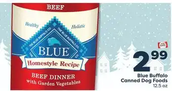 Weis Markets Blue Buffalo Canned Dog Foods offer