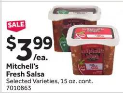 Stop&Shop Mitchell's Fresh Salsa offer