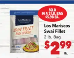 Vallarta Supermarkets Los Mariscos Swai Fillet offer