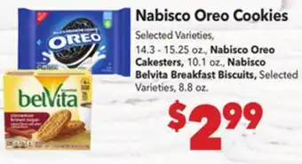 Vallarta Supermarkets Nabisco Oreo Cookies offer