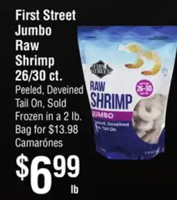 Smart & Final First Street Jumbo Raw Shrimp offer