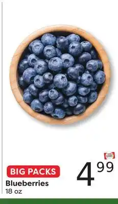 Weis Markets Blueberries offer