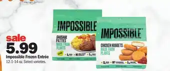 Meijer Impossible Frozen Entrée offer