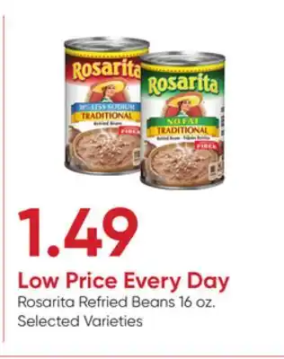 Stater Bros Rosarita Refried Beans offer