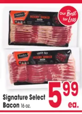 Jewel-Osco Signature Select Bacon offer