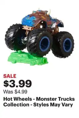 Best Buy Hot Wheels - Monster Trucks Collection - Styles May Vary offer