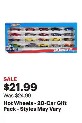 Best Buy Hot Wheels - 20-Car Gift Pack - Styles May Vary offer