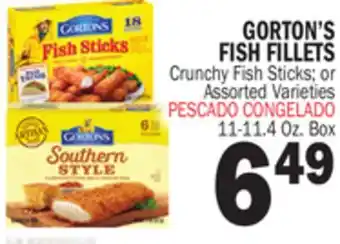 Bravo Supermarkets GORTON'S FISH FILLETS offer