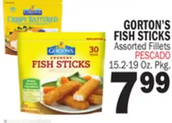 Bravo Supermarkets GORTON'S FISH STICKS offer