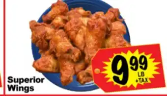 Superior Grocers Superior Wings offer