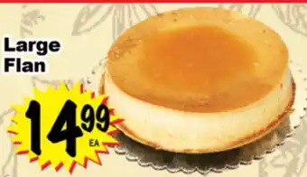 Superior Grocers Large Flan offer