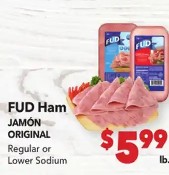 Vallarta Supermarkets FUD Ham / JAMÓN ORIGINAL offer