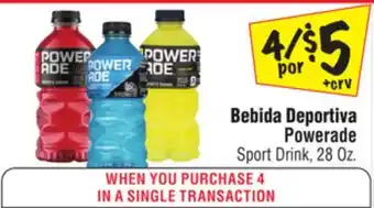 El Super Sport Drink offer