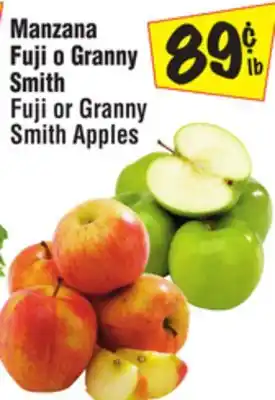 El Super Fuji or Granny Smith Apples offer