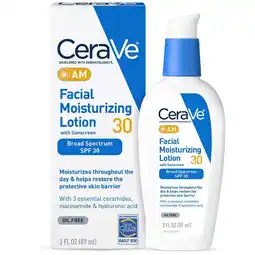 AM Face Moisturizer SPF 30, Oil-Free with Sunscreen