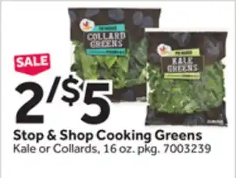 Stop&Shop Stop & Shop Cooking Greens offer