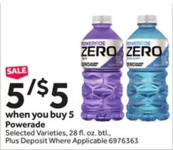 Stop&Shop Powerade offer