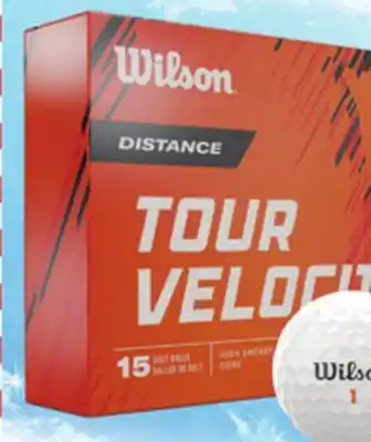 Big 5 Wilson Tour Velocity Distance Golf Balls - 15-Ball Pack offer