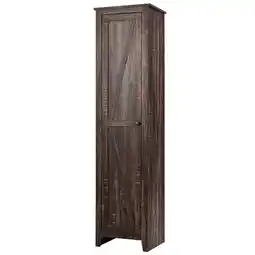 Walmart Costway Linen Tower Bathroom Storage Cabinet Tall Slim Side Organizer w/ Shelf White offer