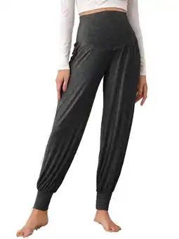 Walmart Maternity Pants Sweatpants Dark Grey XL offer