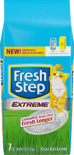 Walmart Fresh Step Non-Clumping Clay Cat Litter Scented, 7-lb offer