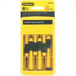 Walmart Stanley 66-052 Swivel-Head Handle Precision Screwdriver Set, (6-Piece) offer