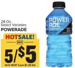 Food Lion POWERADE offer