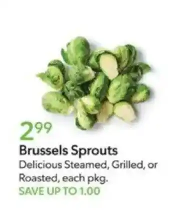 Publix Brussels Sprouts offer