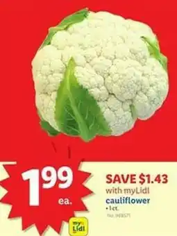 Lidl cauliflower offer