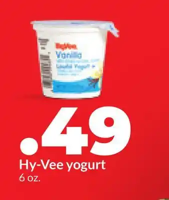 Hy-Vee Hy-Vee yogurt offer