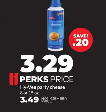 Hy-Vee Hy-Vee party cheese offer