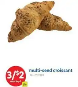 Lidl multi-seed croissant offer