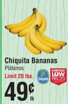 Smart & Final Chiquita Bananas offer