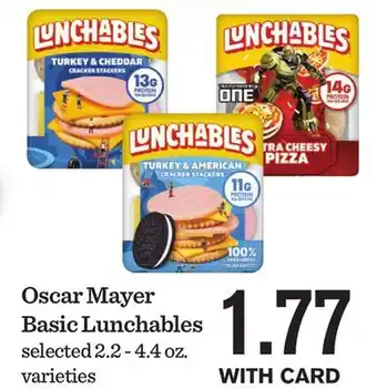 Mariano's Oscar Mayer Basic Lunchables offer