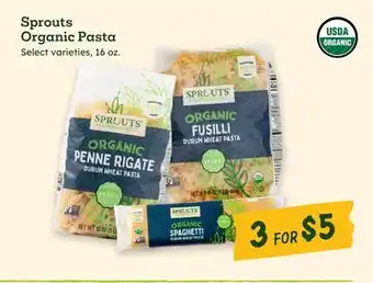 Sprouts Farmers Market Sprouts Organic Pasta offer