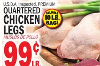 Bravo Supermarkets QUARTERED CHICKEN LEGS offer