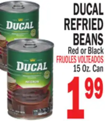 Bravo Supermarkets DUCAL REFRIED BEANS offer