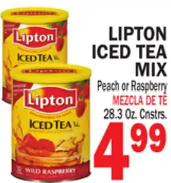 Bravo Supermarkets LIPTON ICED TEA MIX offer