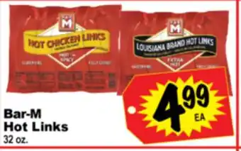 Superior Grocers Bar-M Hot Links offer