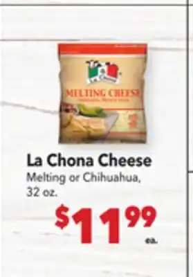 Vallarta Supermarkets La Chona Cheese offer