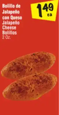 El Super Jalapeño Cheese Bolillos offer