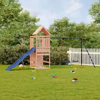 Walmart vidaXL Outdoor Playset Solid Wood Douglas offer