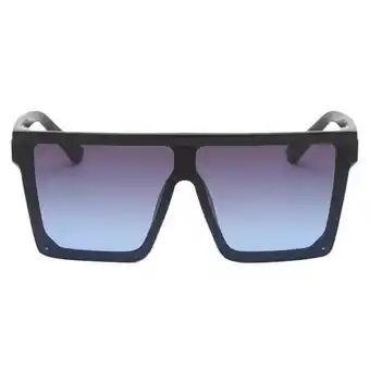 Walmart hengtong 2xFashion Sunglasses for Men Women UV400 Black Frame Blue Lens offer