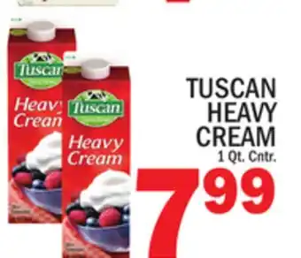 C Town TUSCAN HEAVY CREAM offer