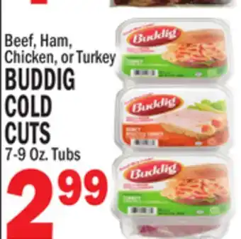 Bravo Supermarkets BUDDIG COLD CUTS offer