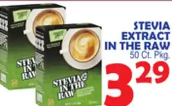 Bravo Supermarkets STEVIA EXTRACT IN THE RAW offer