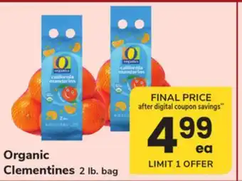 ACME Organic Clementines offer