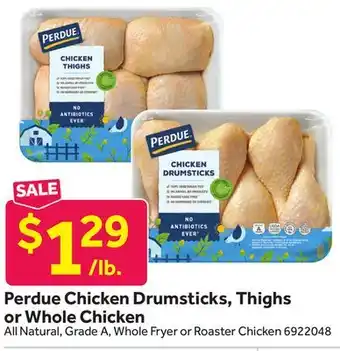 Stop&Shop Perdue Chicken Drumsticks, Thighs or Whole Chicken offer