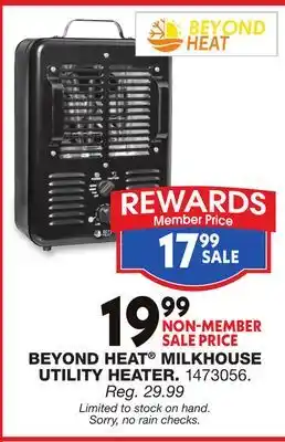 Blain's Farm & Fleet BEYOND HEAT MILKHOUSE UTILITY HEATER offer