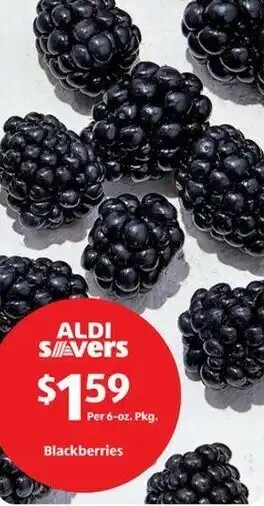 Aldi Blackberries offer